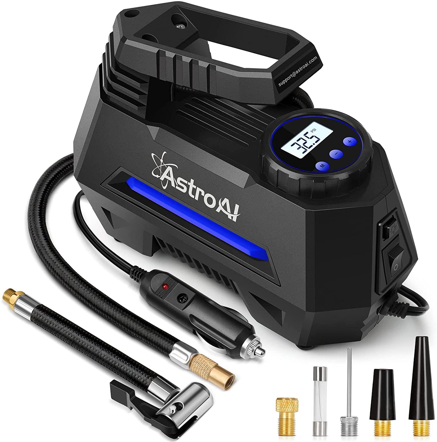 Portable Air Pump for Car Tires | 4.5/5 Star Rating | Free Delivery Free Return | Extra Saving - Buy On Amazon